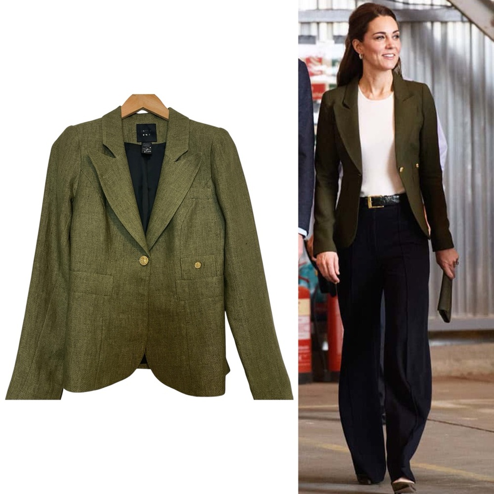 Olive Green Women's Blazer